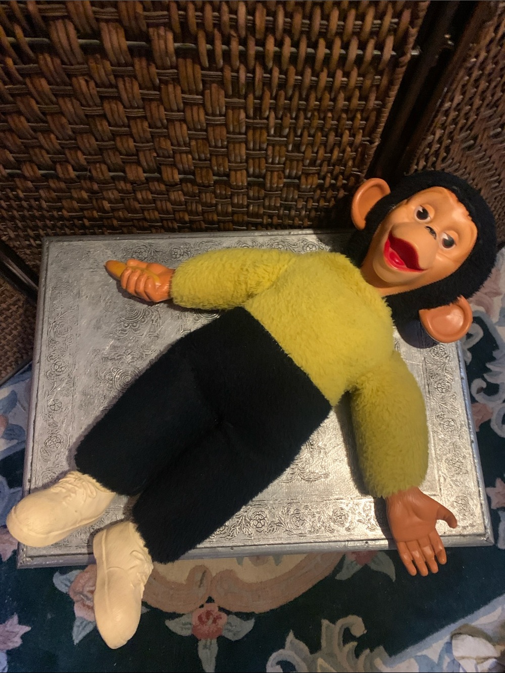 Vintage 1950’s Zippy the Monkey Plush Toy